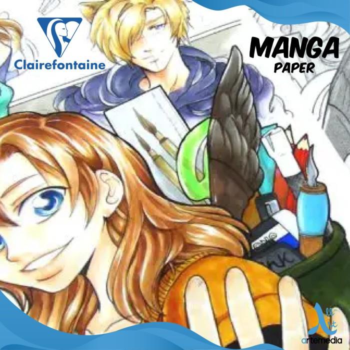 

Kertas Gambar Clairefontaine Manga Paper Layout Storyboard Comic Best Seller