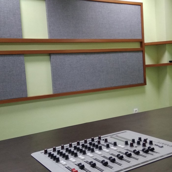 Panel Akustik, Acoustic Panel, Absorber, Peredam Suara 120Cm X 30Cm