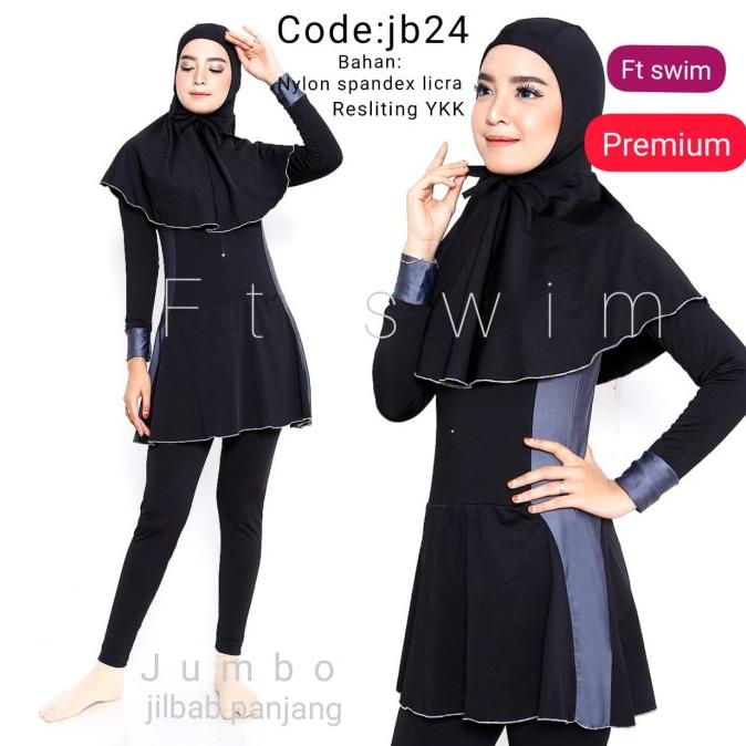 JUMBO baju renang wanita muslim dewasa/pakaian renang muslimah remaja