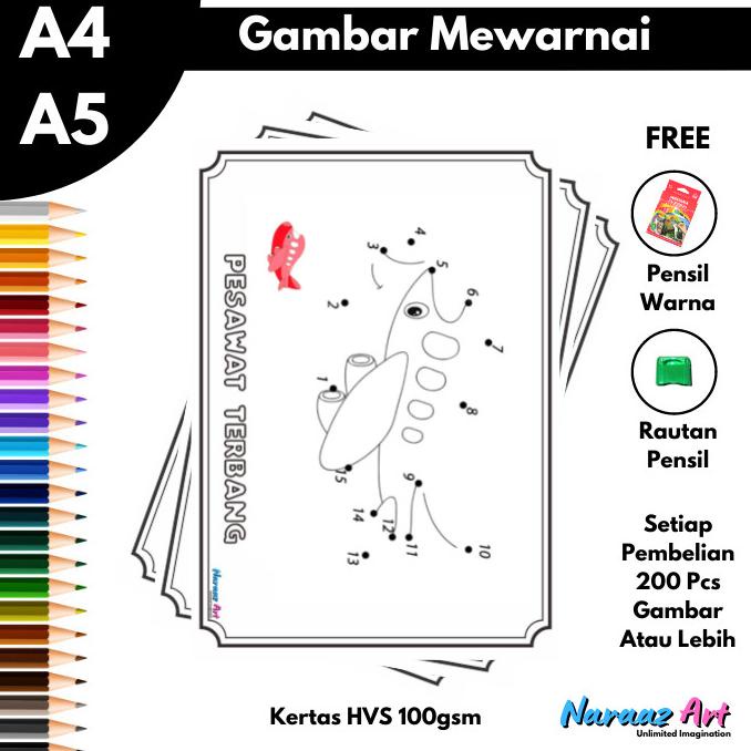 

Best Sales Gambar Mewarnai Dot To Dot Belajar Menggambar Tk Sd Seri Kendaraan Berkualitas