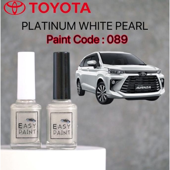 Cat Oles Platinum White Pearl 089 Toyota Avanza Xenia Putih Mutiara