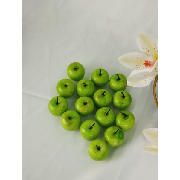 MINIATUR APEL / HIASAN APEL ISI 35 BUAH