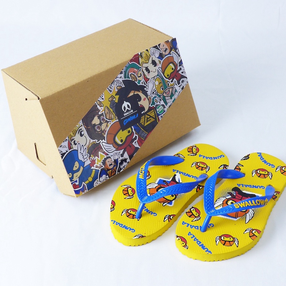 ༄ᶦᶰᵈ᭄ MCMXCIX 5364 Sandal Swallow x Gundala Bumilangit ❤[PROMO MURAH]❤ ♫