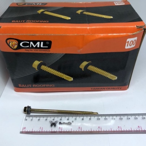 HOT SALE. Baut Roofing / Skrup Roofing "CAMEL" 100mm, 10cm (50 pcs) /  Baut Roofing Baja Ringan / Ba