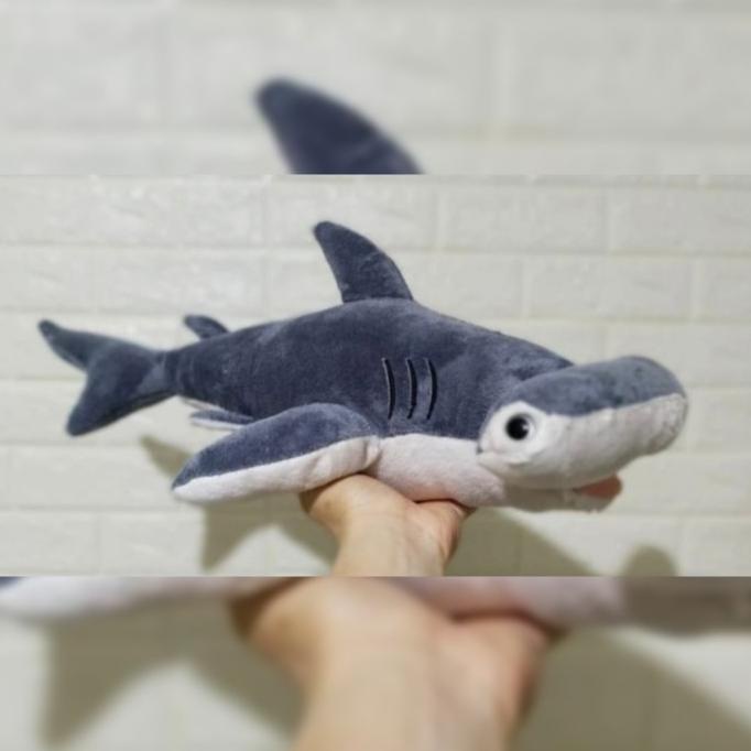 Boneka Ikan Hiu Martil (Hammerhead Shark Fish Doll)