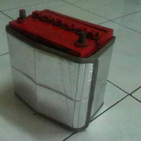 Aki Mobil Honda Jazz 2007-2014 Ge8 Pelindung Panas Cegah Aki Soak