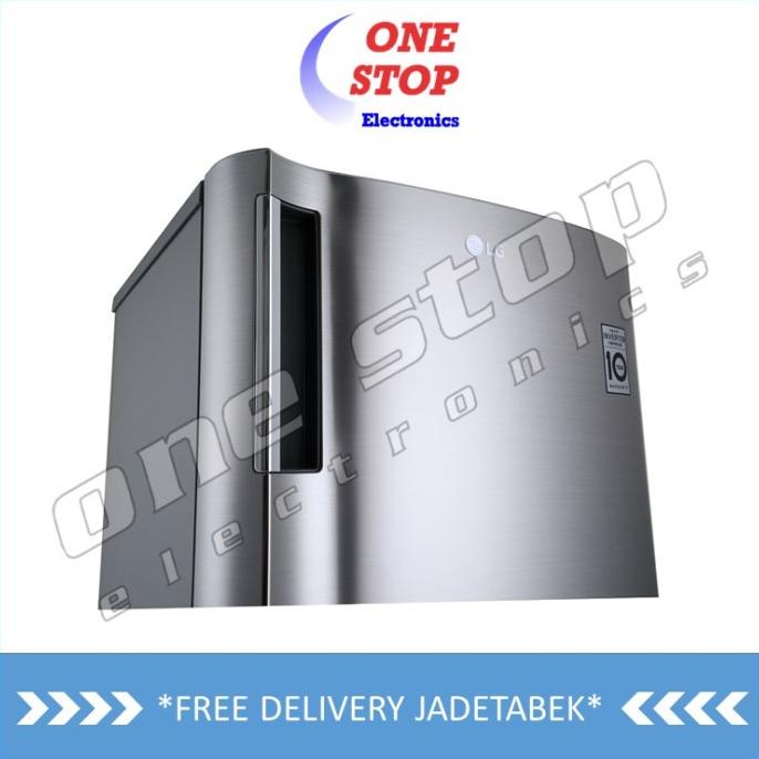 LG GN-INV304SL Freezer Kulkas 1 Pintu Smart Inverter Compressor 165 L