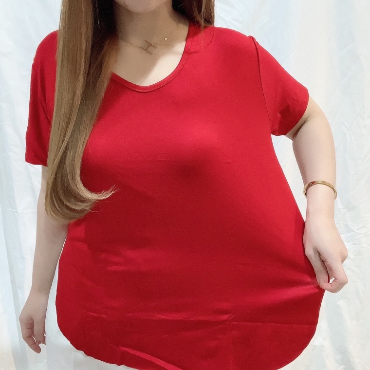 MURAH. Kaos Polos Wanita 753 Oversize | Maimon Grosir