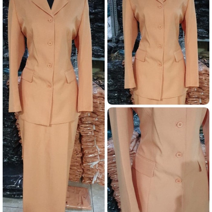 Set Blazer Baju Seragam Dharma Wanita Cantik Azkia