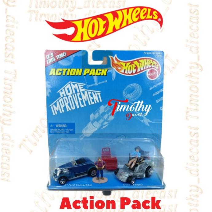 HOT WHEELS ACTION PACK HOME MOVEMENT 33 FORD CONVERTIBLE DIXIE CHOPPER