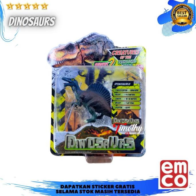 EMCO Dinosaurs Spinosaurus Action Figure Mainan Hewan Dinosaurus