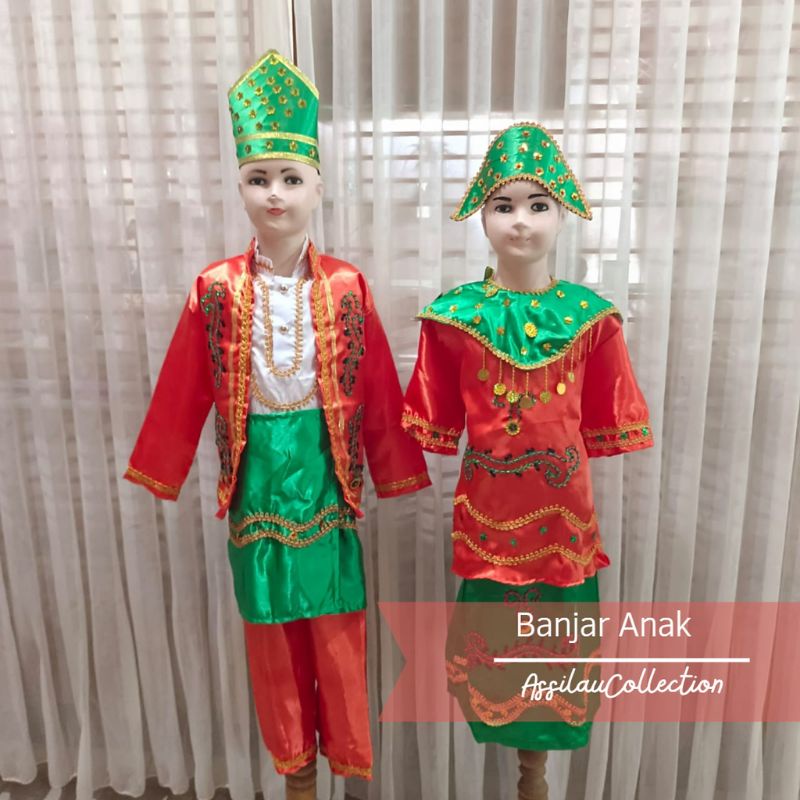 Baju Adat Kalimantan Selatan/Banjar Anak anak