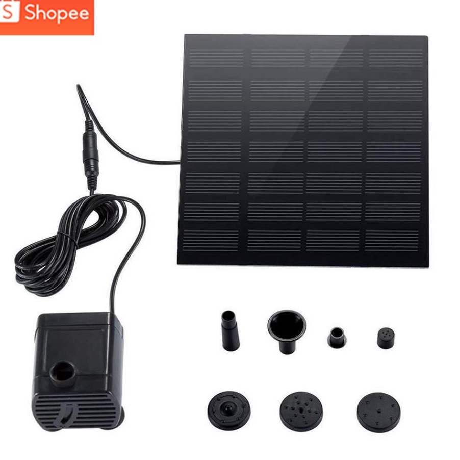 Stok Baru (Dalam Stok, Dikirim Dari Jakarta)1.2W pompa air tenaga surya tenaga surya pompa air tenag