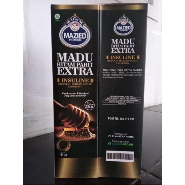 

MADU HITAM PAHIT MAZIED 470gr