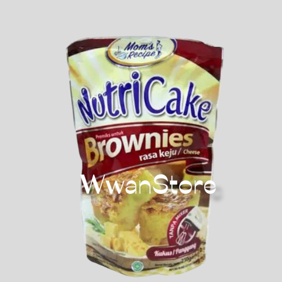 

Mom & Recipe Nutricake Brownies 230gr All Variant