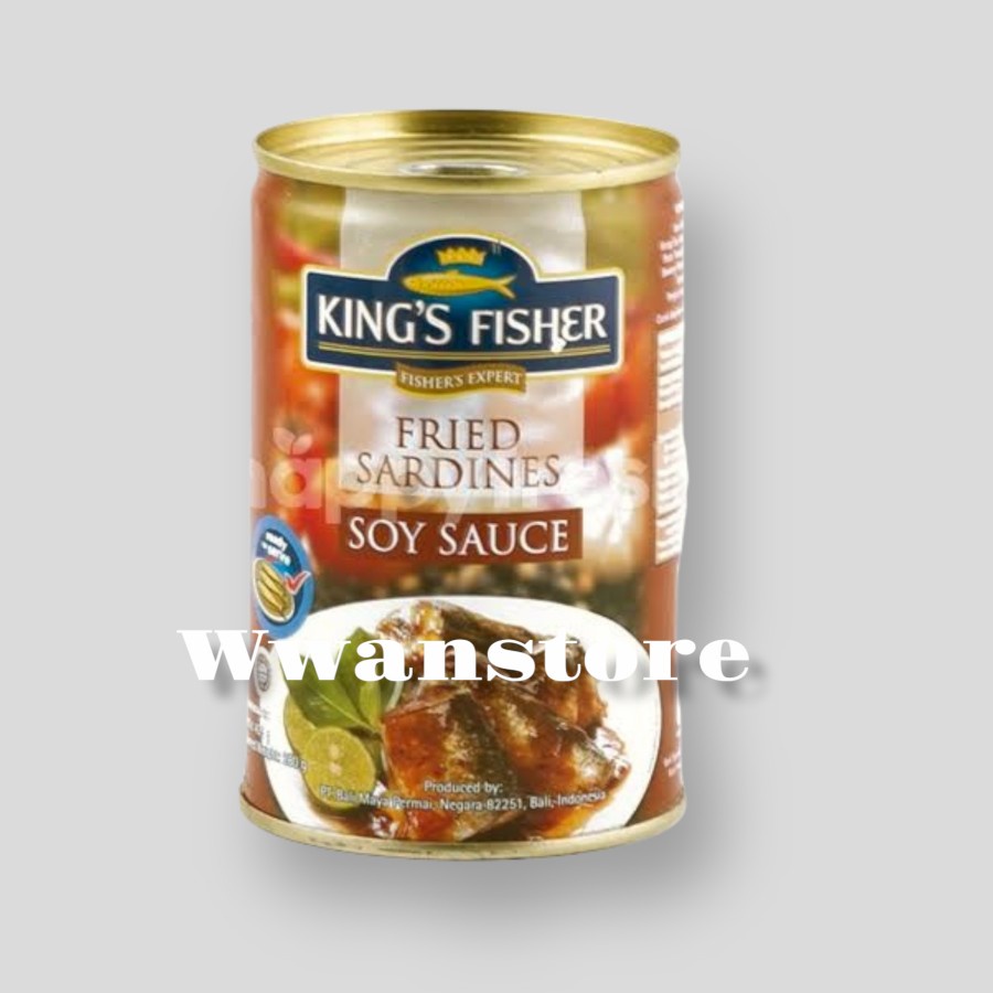 

King Fisher Fried Sarden Soy Sauce 425GR