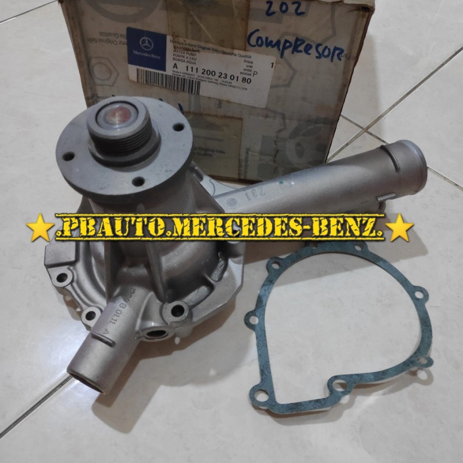 Discount Waterpump C230 w202 Kompressor A1112002301 ORIGINAL Mercedes Benz