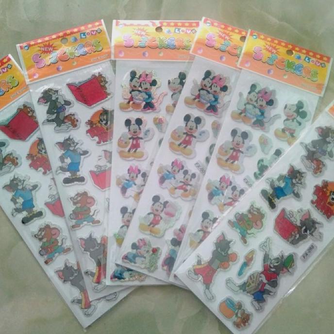 

{{{{}}] aksesoris & Souvernir Stickers (Stiker) kartun anak laki-laki