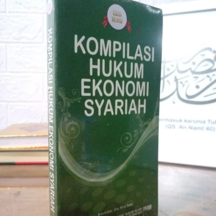 

Termurah Buku Kompilasi Hukum Ekonomi Syariah (Edisi Revisi)