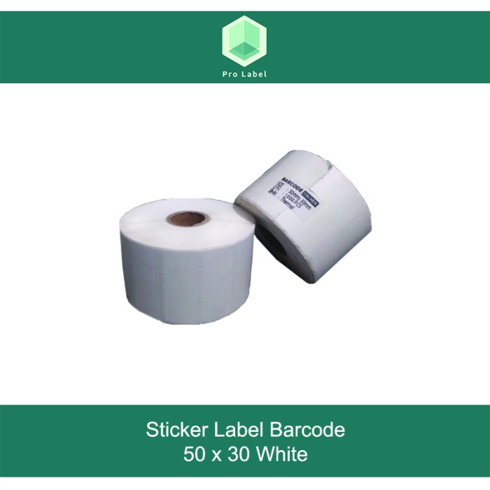 Label Barcode Thermal 50x30 mm ISI 1000