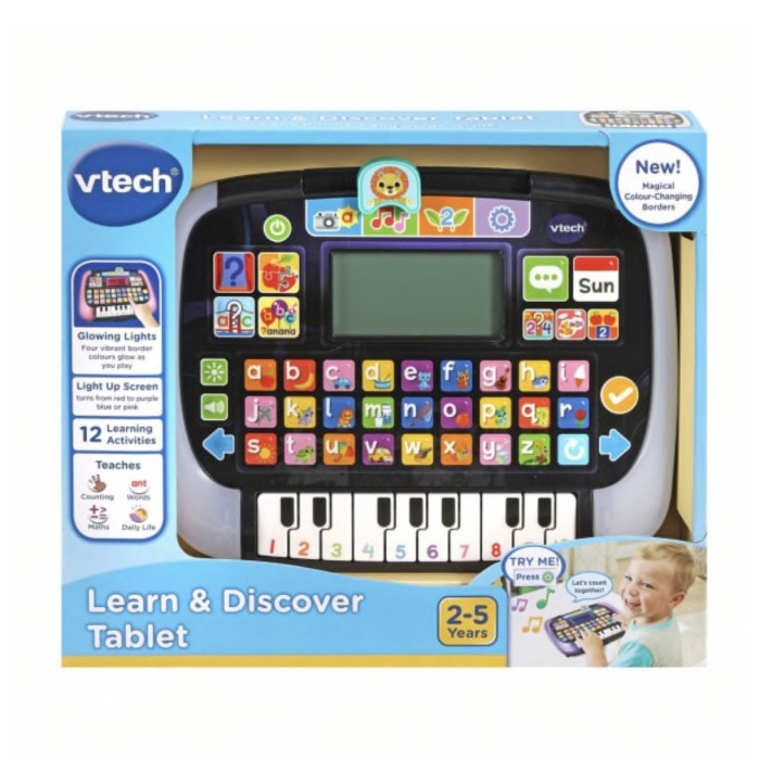Vtech Learn & Discover Interactive Tablet. Mainan Anak. Original Vtech