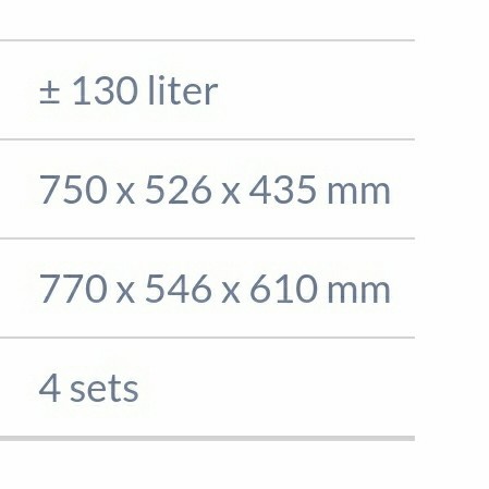 Ezy Box 130 L container box 30Liter Ezy Vindo Biggy