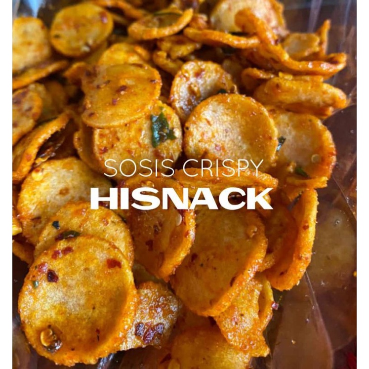 

1KG KERIPIK SOSIS GORENG BUMBU CIKRUH PEDAS JERUK/SOSIS KERING HISNACK