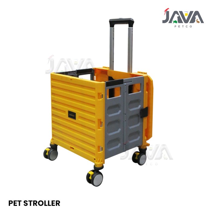 Bestseller Pet Stroller Troli Lipat Anjing Kucing / Pet Trolley Dog Stroller