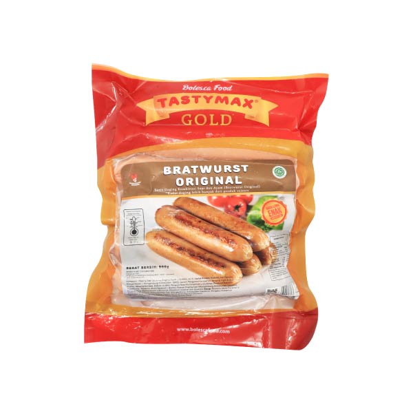 

TASTYMAX BRATWURST ORIGINAL 500 GR - SOSIS