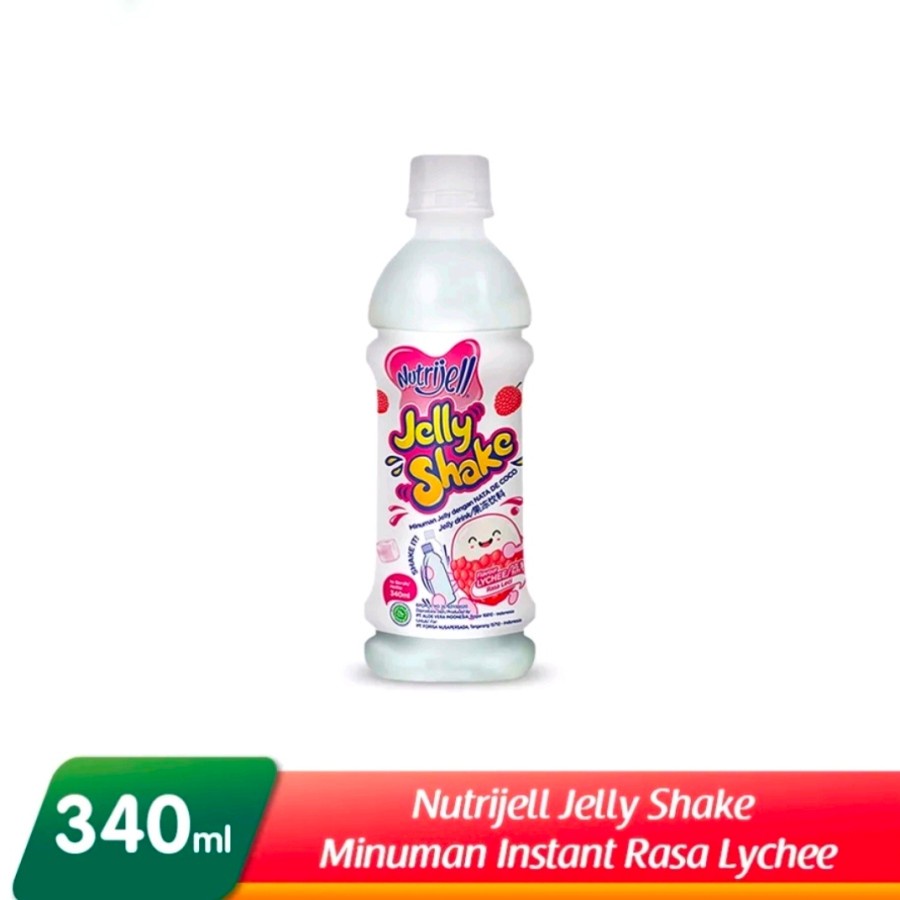 

NUTRIJELL JELLY SHAKE MINUMAN INSTAN RASA LYCHEE 340 ML