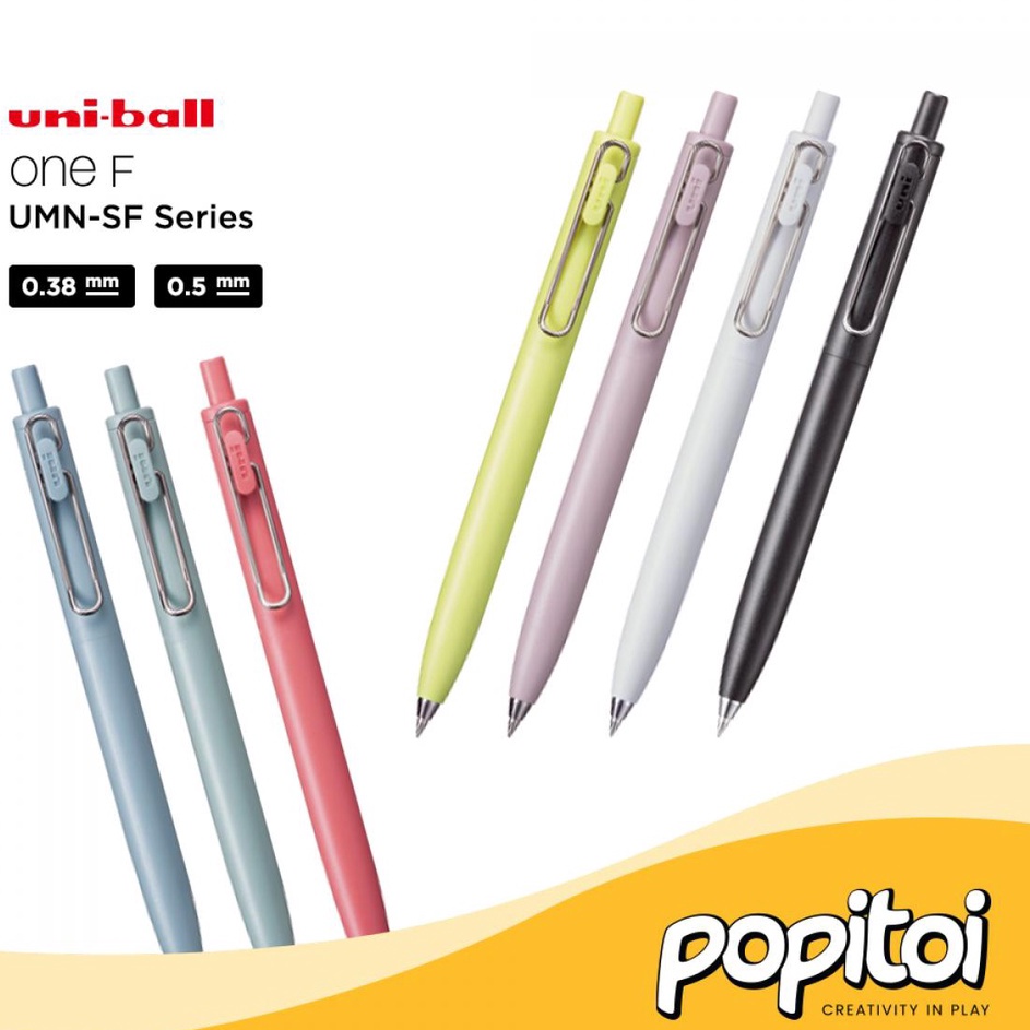

TERLARIS BRANDS FESTIVAL Uniball One F Feel UMN-SF Series 0.38 0.5 mm Gel Pen Ballpoint Pen Uni Ball !!!
