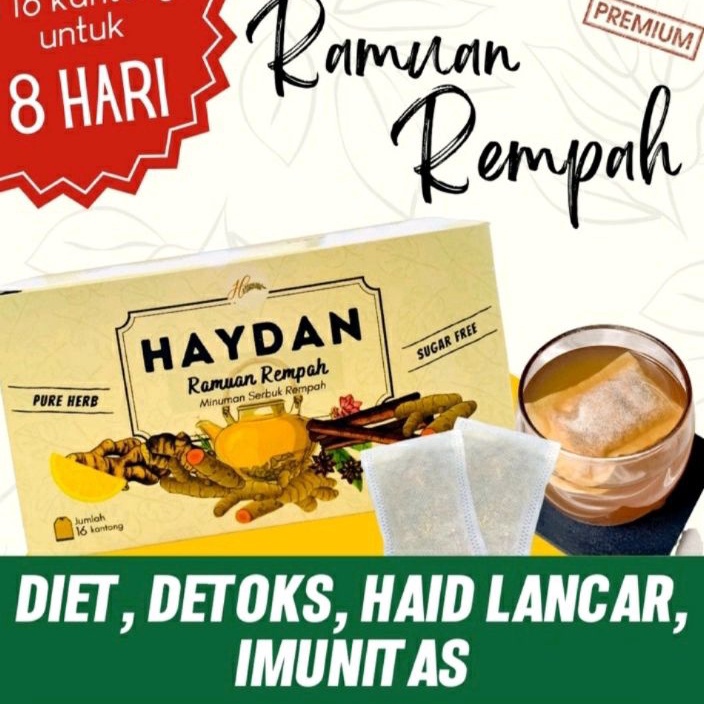 

( COD ) Teh Detox | Teh Celup Rempah | JSR | Imunitas | Ramuan Rempah Haydan
