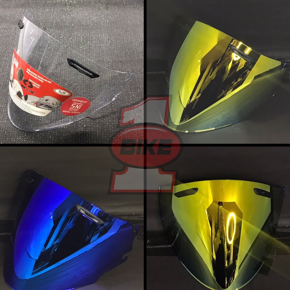 LANGSUNG KIRIM. Visor Kaca Helm SCOTT Ram 4  Kaca helm half face