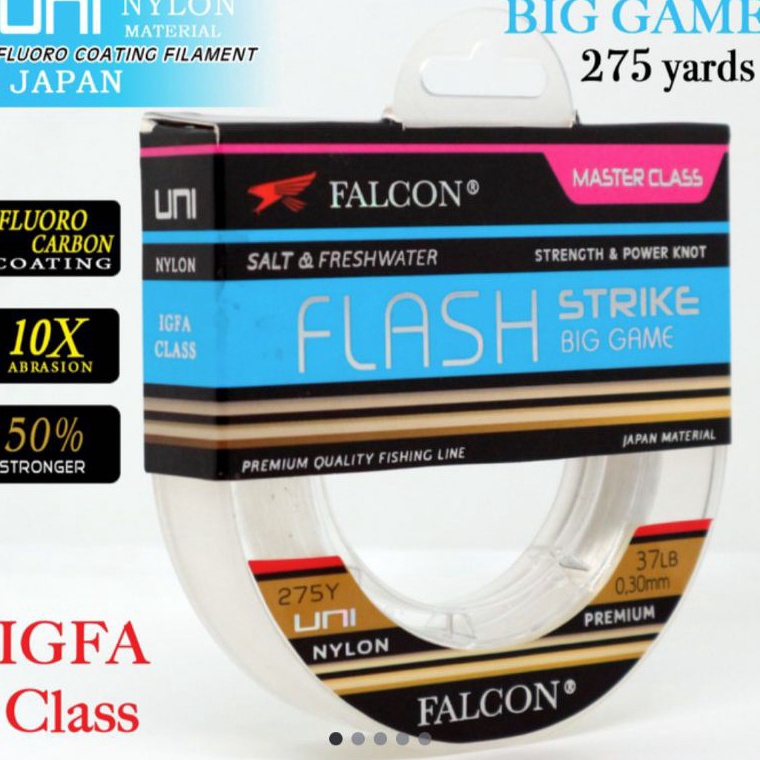 NEW STOCK. Senar Pancing Falcon Uni FLASH 275 Yards / 250 meter