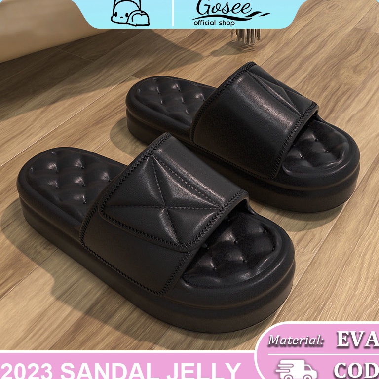 Chekout Sandal Jelly Wanita Import Terbaru 2023 Sepatu Sandal Wanita  kekinian Korean Style Sandal R