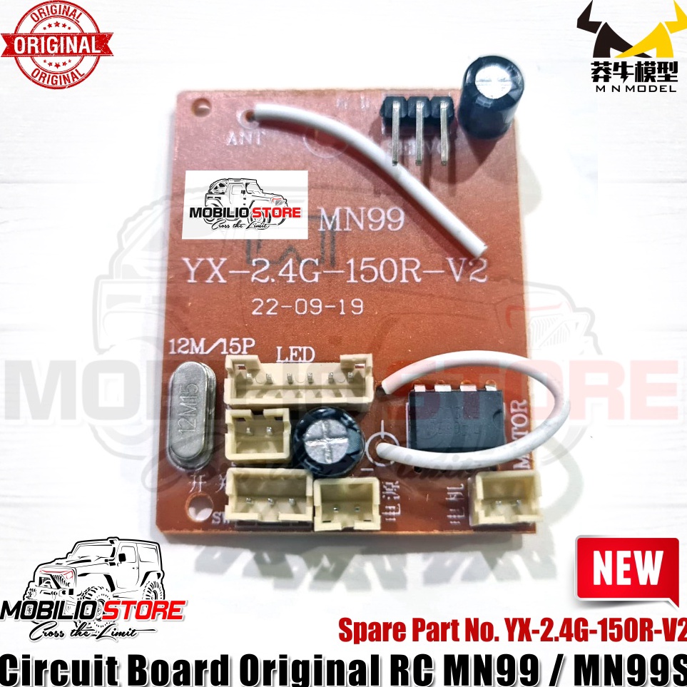 ☑Gbl Original Part - Circuit Board Receiver ESC RC MN D90 D99 q Produk Terkini Terupdate.