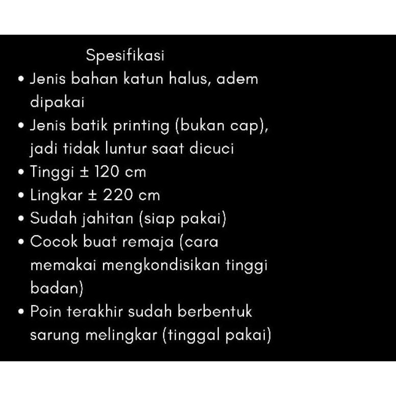 New - SARUNG BATIK PALAIKAT / SARUNG BATIK PEKALONGAN /  SARUNG MUZA MAHDA PEKALONGAN / SARUNG BATIK