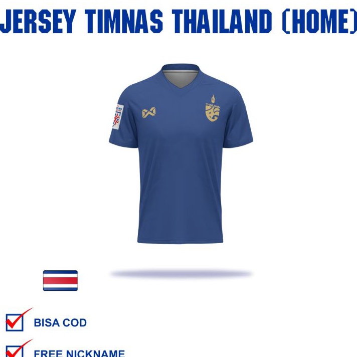Sale JERSEY TIMNAS THAILAND HOME 2021 ☍✭✽