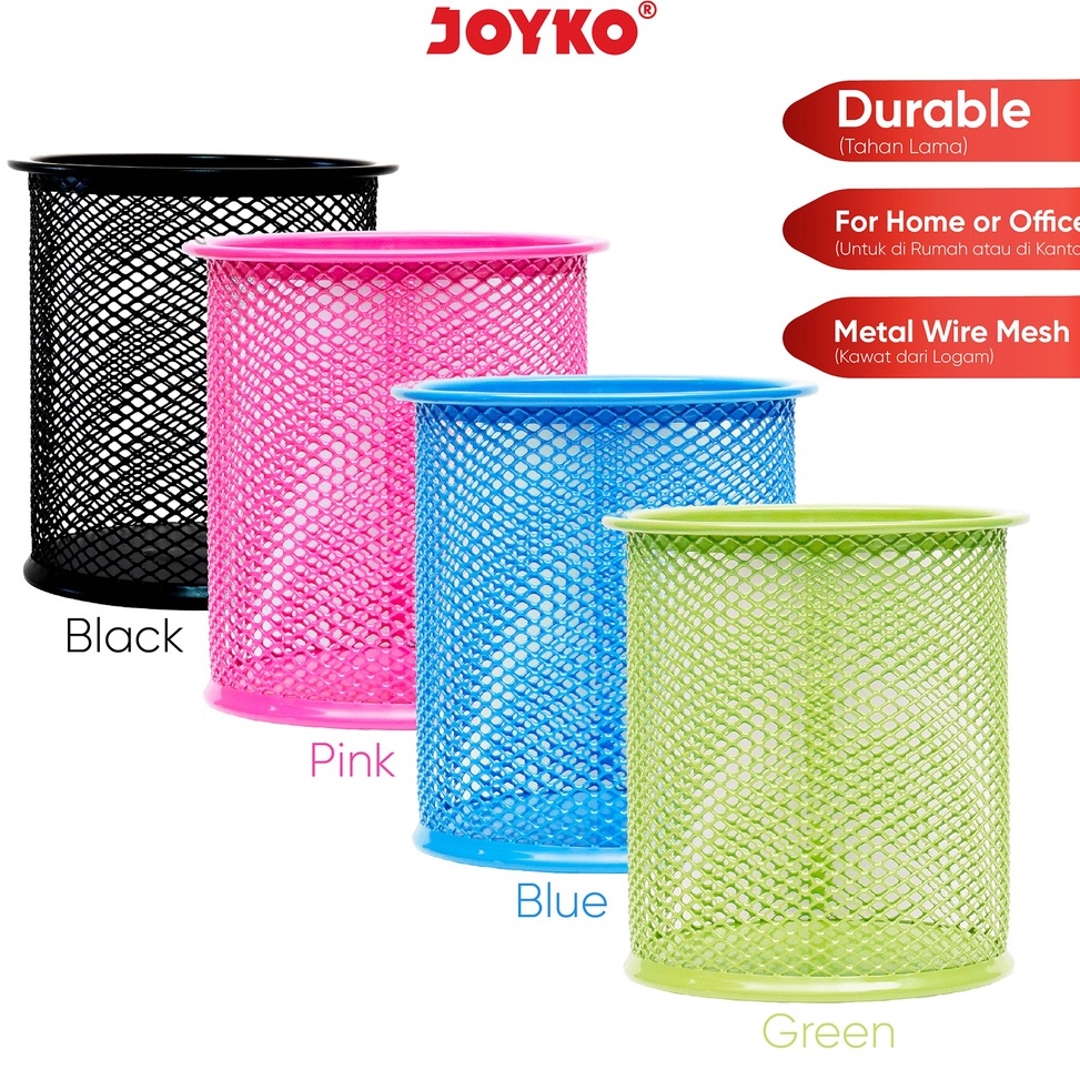 

Murah Banget★ Desk Set Pen Holder Tempat Alat Tulis Jaring Jala Joyko DS-16 C100