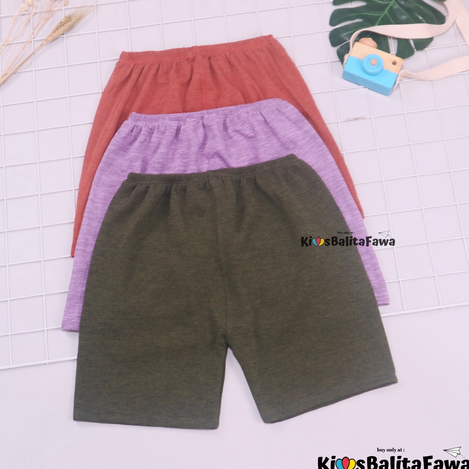 Promo Celana Short Polos Remaja fit to L  / Celana Ketat Polos Dalaman Rok Wanita Bahan Kaos Small R