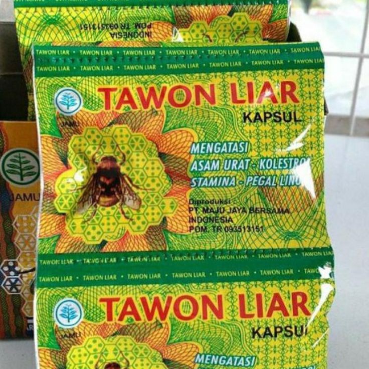 

➧✾ (TWL) jamu herbal tawon - saset kuning isi 20 saset murah Best Product