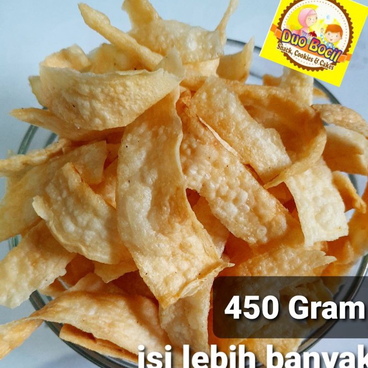 

Ready Keripik Singkong Original Gurih Renyah Cipuy 450 Gram - Duo Bocil Snack Big Sale