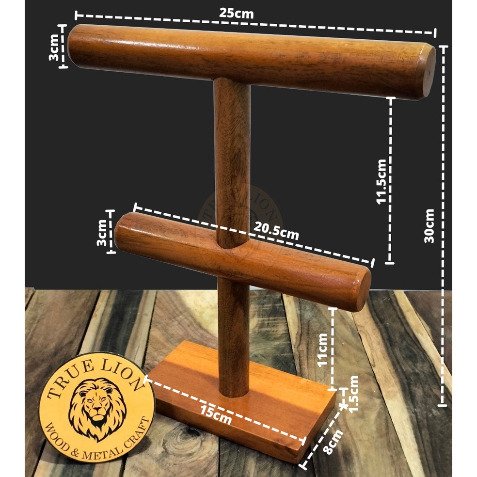 [PROMOBSG6] STAND GELANG /TEMPAT ASESORIS BAHAN KAYU/DISPLAY 38