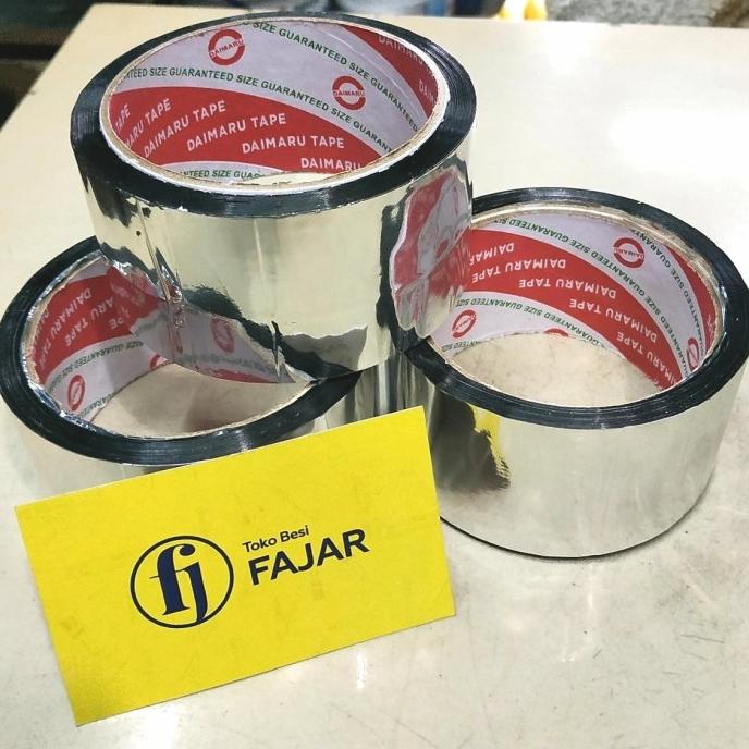 

langsung order saja] Isolasi AC DAIMARU Metalizing Metalized Tape Lakban AC 40 yard 48 mm