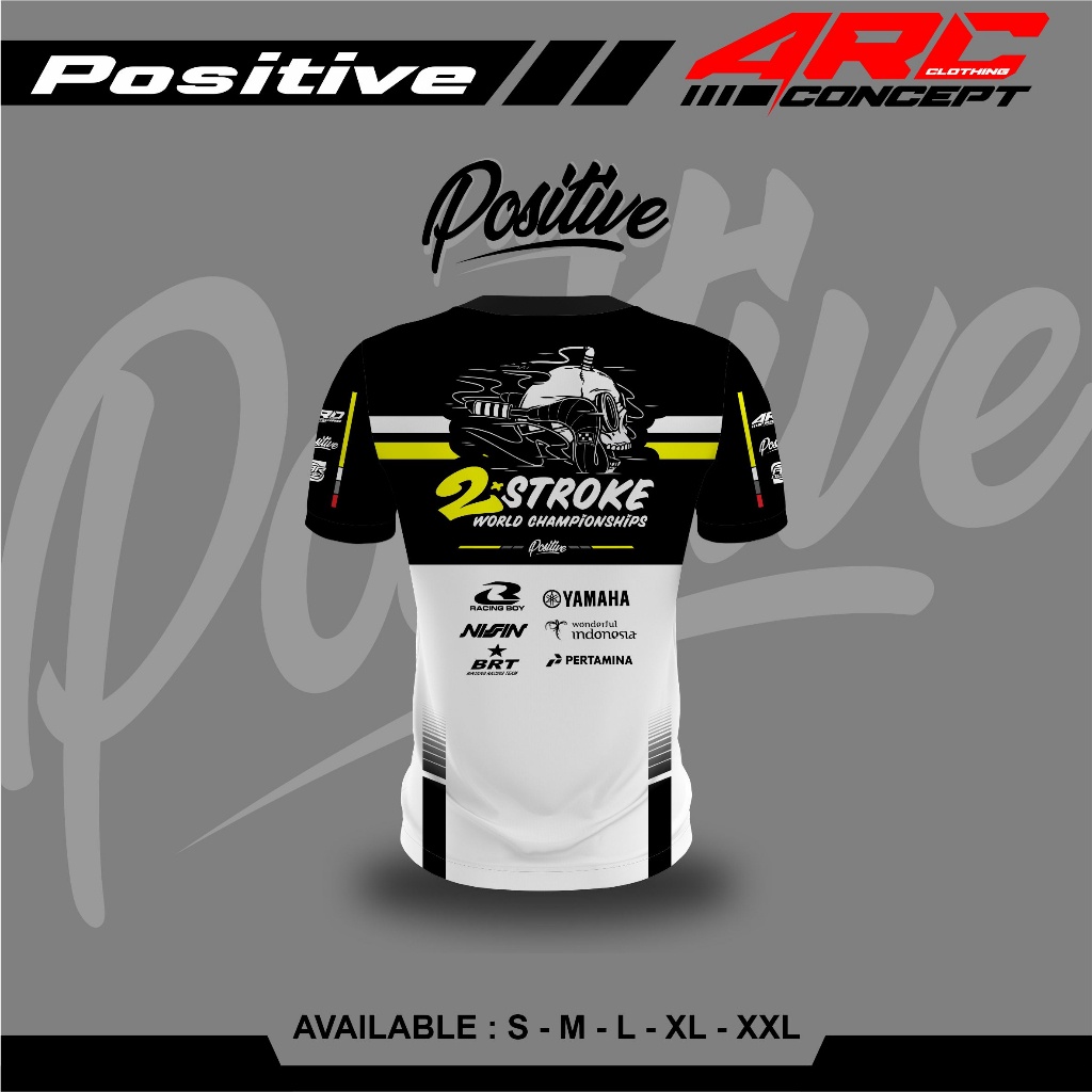 PT5 JERSEY 2 STROKE MOTOR RACING 2TAK - JERSEY 2 STROKE 4 STROKE OTOMOTIF RACING GOZ