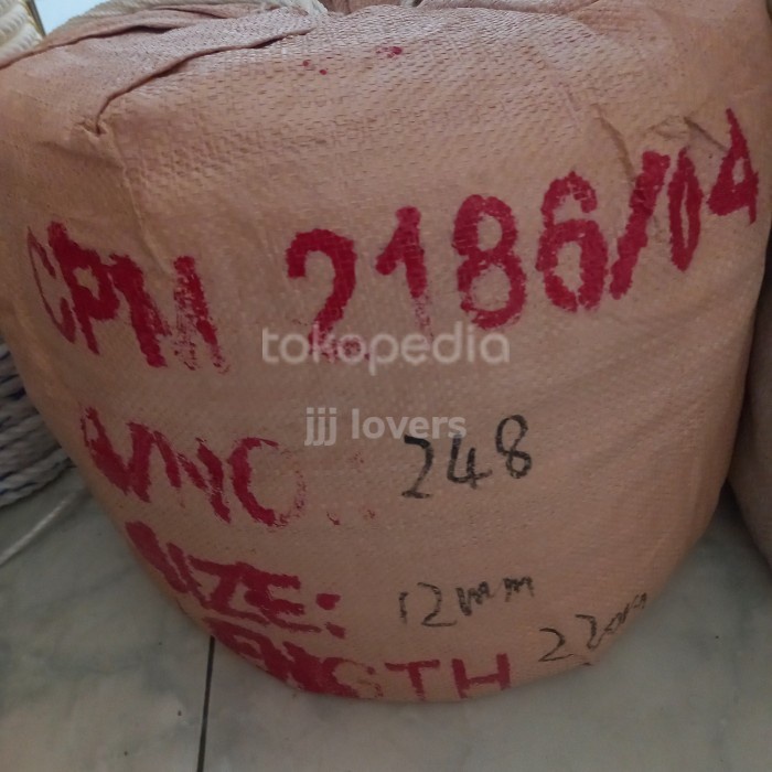 Terlaris Tali Tambang Nylon/ Tali Nilon/ Tambang Putih/ Tambang Nylon 12Mm Roll