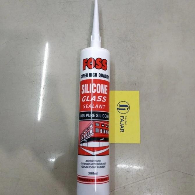 {{{{{{] Lem Silicone kaca / lem Silikon botol White / putih