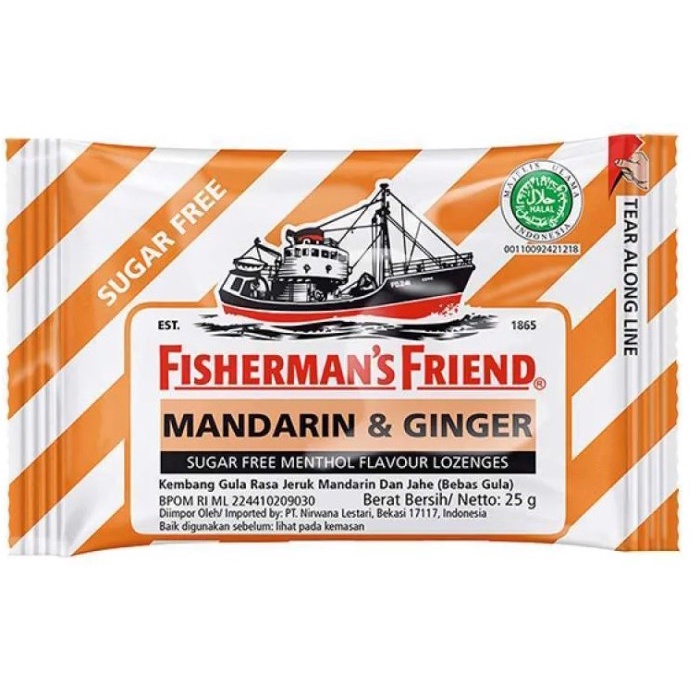 

Fisherman`s Friend Mandarin Ginger 25 gr