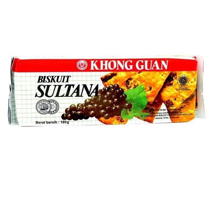 Khong Guan Biskuit SULTANA 160 gr