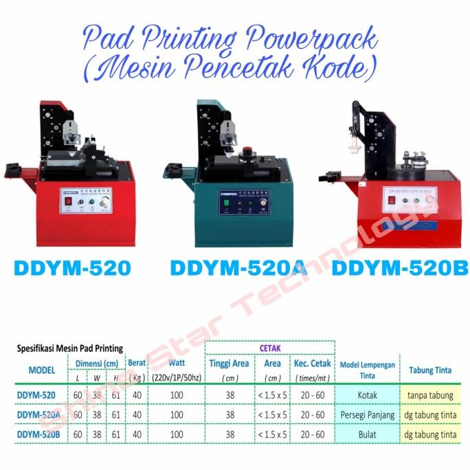 ] Pad Printing Powerpack DDYM-520 DDYM-520A DDYM-520B Pencetak Kode